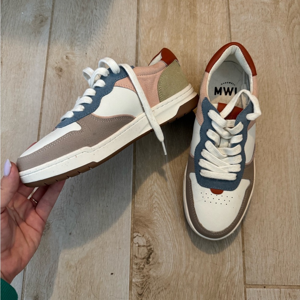 Colorful Madewell MWL Court Sneakers - Picture 3 of 4